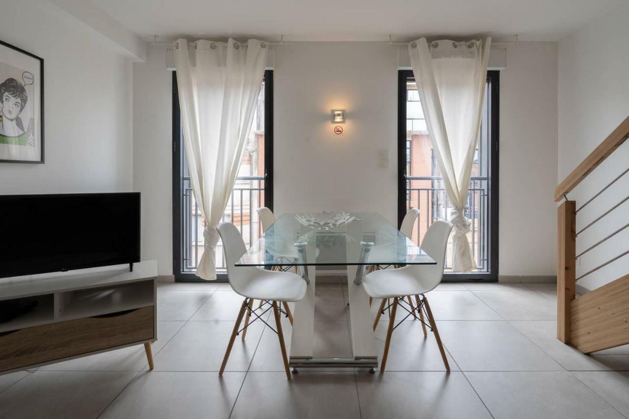 303 - Appartement Duplex Moderne - Jeanne D'Arc, ตูลูส ภายนอก รูปภาพ